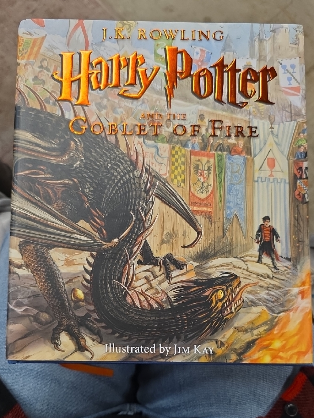 Hard Cover Book - Harry Potter and the Goblet of Fire